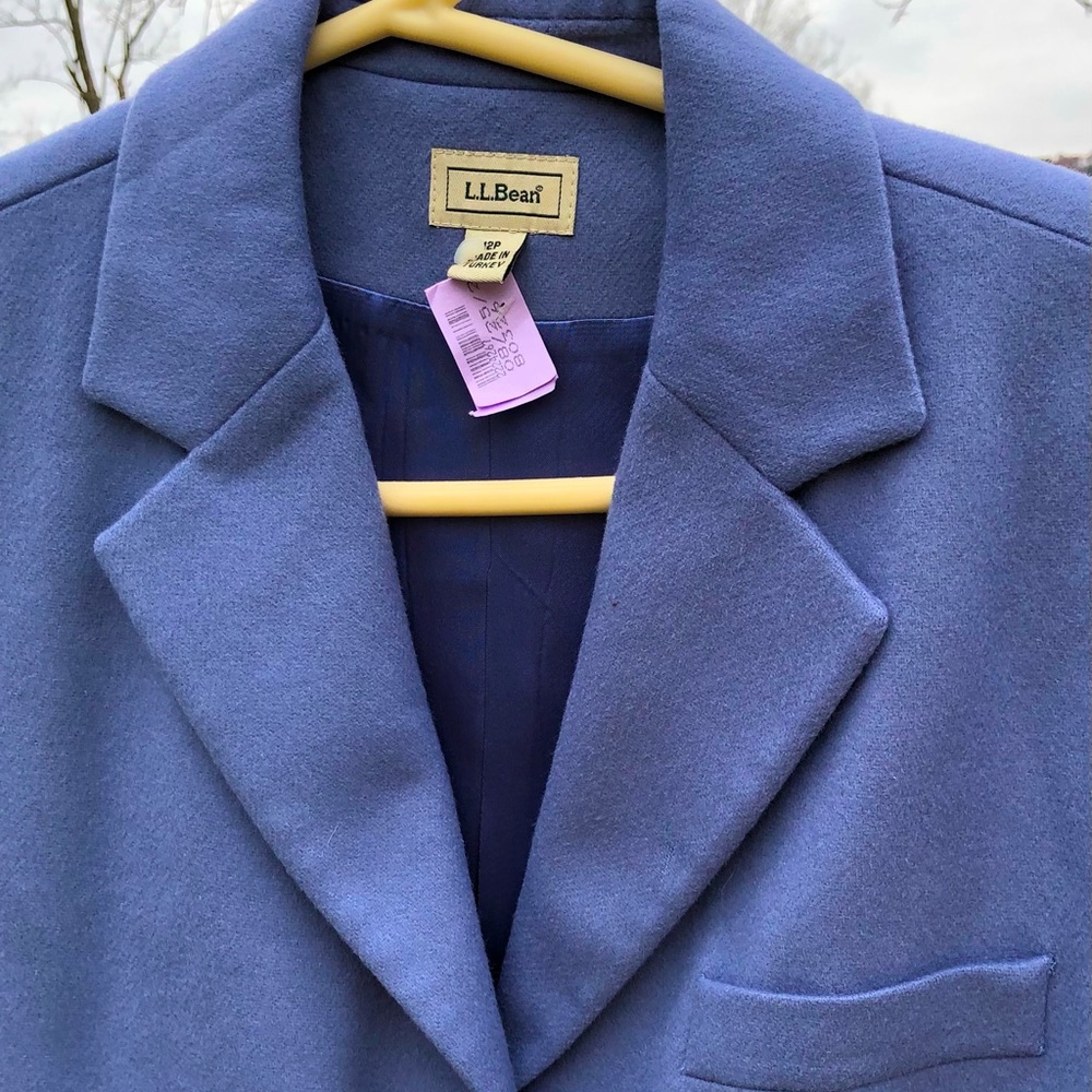 LLBean Cashmere Blend Jacket 12P